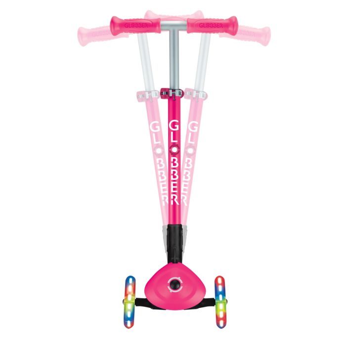 Самокат Globber Primo Foldable Lights колеса с подсветкой до 50 кг. 3+ Зеленый (432-106-3) изображение 10