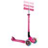 Самокат Globber Primo Foldable Lights колеса с подсветкой до 50 кг. 3+ Розовый (432-110-3) изображение 5