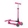 Самокат Globber Primo Foldable Lights колеса с подсветкой до 50 кг. 3+ Розовый (432-110-3) изображение 6