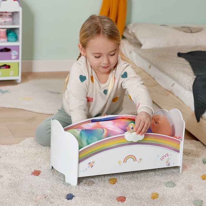 Аксессуар к кукле Zapf Кроватка для куклы Baby Born Сон на радуге (835999) изображение 8