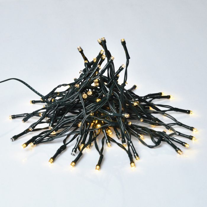 Гирлянда YES! Fun Нить 120 LED Теплый белый 8.4 м Мерцание USB (975064)