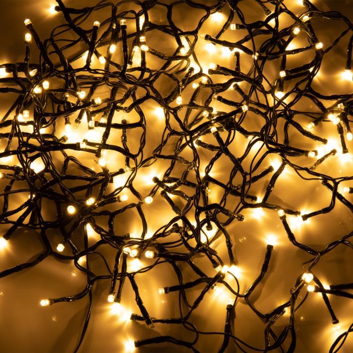 Гирлянда YES! Fun Нить 120 LED Теплый белый 8.4 м Мерцание USB (975064) изображение 4