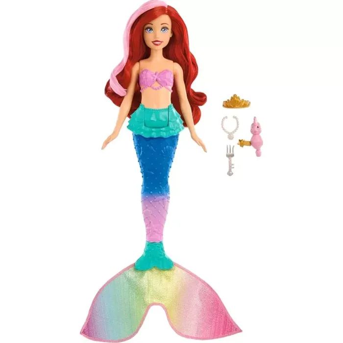 Кукла Disney Princess русалочка Ариэль Цветные эффекты (HPD43) изображение 3