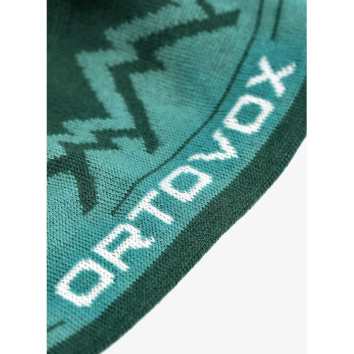 Шапка Ortovox Peak Beanie pacific green - бірюзовий (025.001.0151) изображение 2