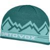 Шапка Ortovox Peak Beanie pacific green - бірюзовий (025.001.0151)