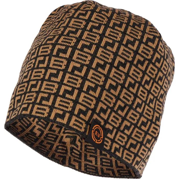 Шапка Brain з патерном 58 Black/brown (1858.82.57)