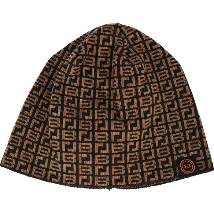 Шапка Brain з патерном 58 Black/brown (1858.82.57) зображення 3