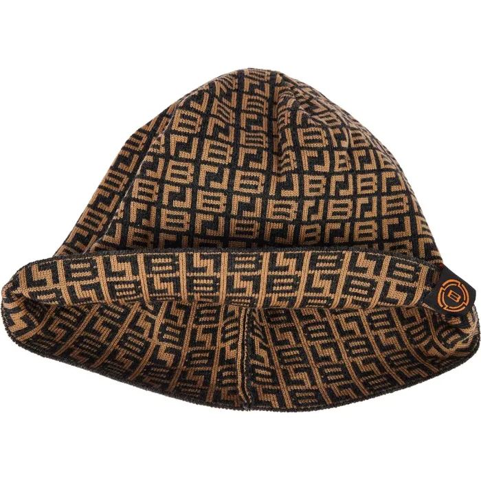 Шапка Brain з патерном 58 Black/brown (1858.82.57) зображення 4