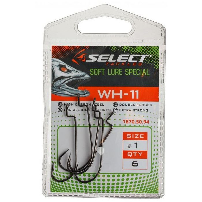 Крючок Select WH-11 01 (6 шт/уп) (1870.50.94) изображение 2