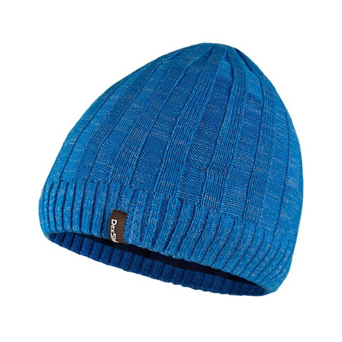 Водонепроницаемая шапка Dexshell Heathered Rib Knit Beanie Onesize 56-58 см хакі (DH32405SSN)