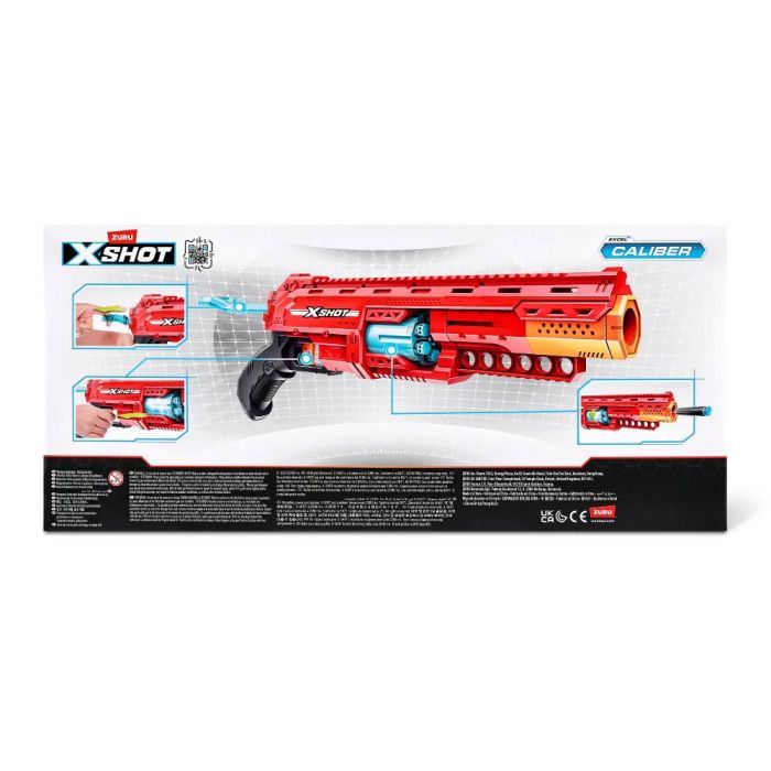 Іграшкова зброя Zuru Бластер X-Shot Excel-S1 Caliber (36675R) зображення 7