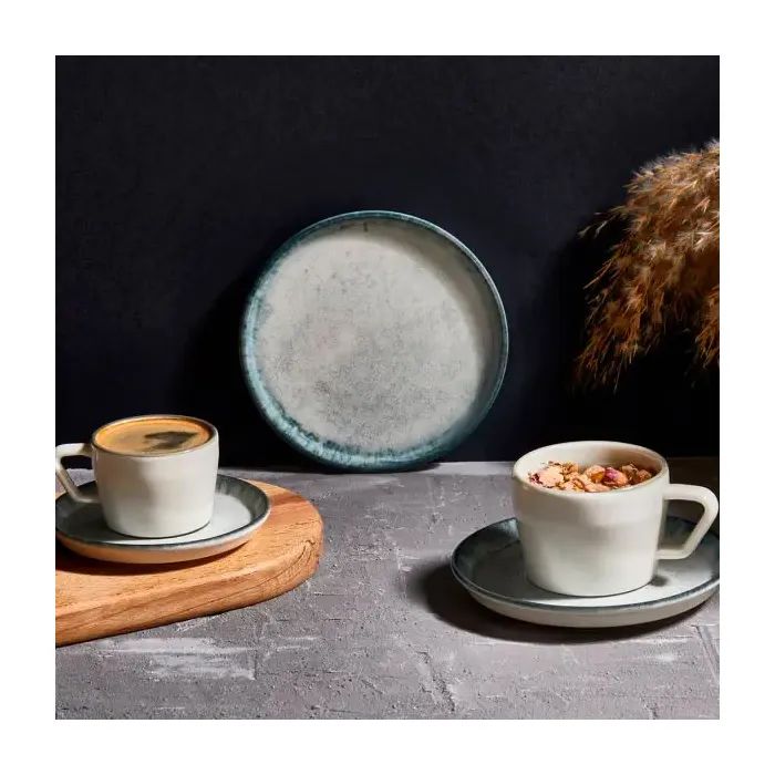 Тарелка By Bone Smooth Ambience Blue 22 см (SM-ABB-22-DZ) изображение 3