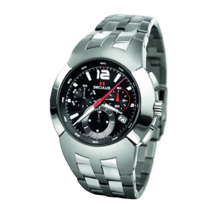 Наручные часы Seculus 4489.2.503 black, ss, ss