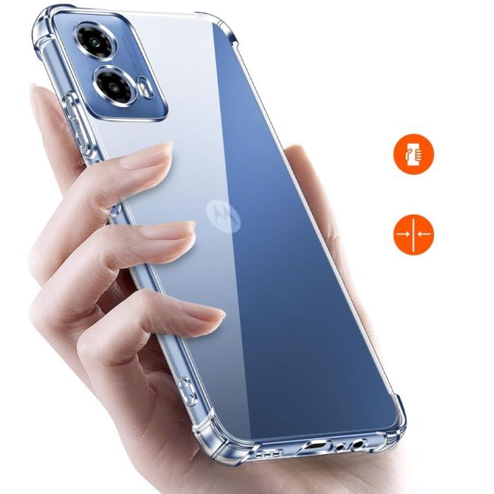 Чехол для мобильного телефона BeCover Anti-Shock Motorola Moto G35 Clear (712779) изображение 4