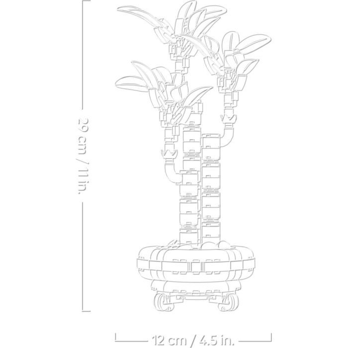 Конструктор LEGO Botanicals Бамбук счастья (10344) изображение 6