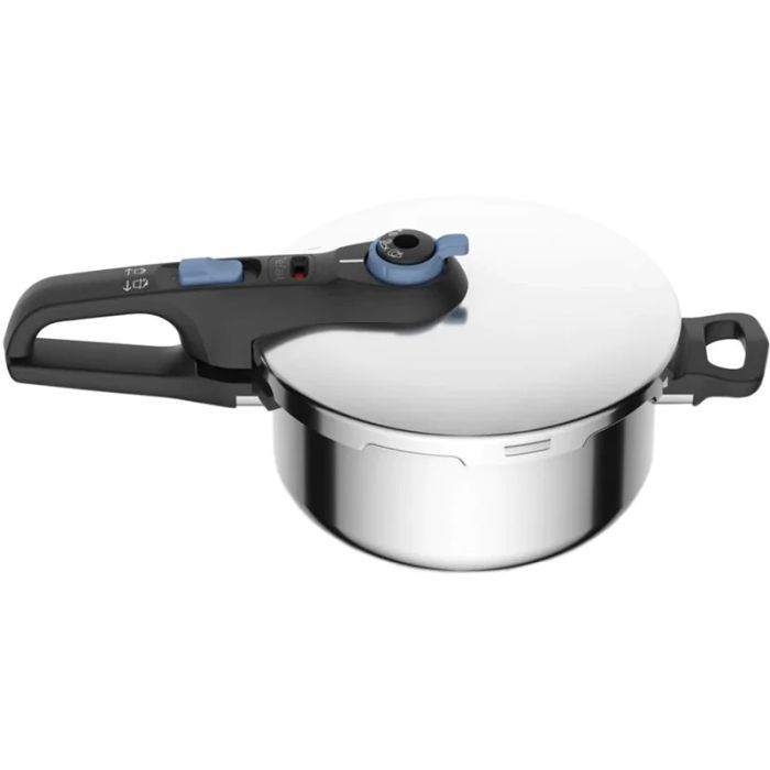 Каструля Tefal Secure Trendy, 4л, (скороварка) з паровим кошиком (P2580402)