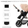 Коляска Kinderkraft 3 в 1 Moov 2 Sand Beige (KSMOOV02BEGEV00) (5902533925803) изображение 11