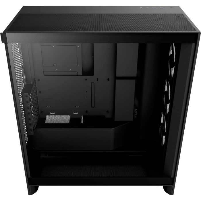Корпус NZXT H7 Flow RGB All Black (CM-H72FB-R1) изображение 5