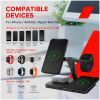Зарядний пристрій Canyon wireless charger WS-404 15W 4in1 Black (CNS-WCS404) зображення 5
