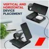 Зарядний пристрій Canyon wireless charger WS-404 15W 4in1 Black (CNS-WCS404) зображення 7