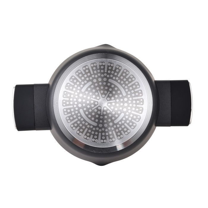 Каструля Bergner Ion, з кришкою 2 л (BG-35800-BK) зображення 5