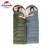 Спальний мішок Naturehike Y150L NH21MSD08, лівий, темно-зелений (6975641888758) зображення 3
