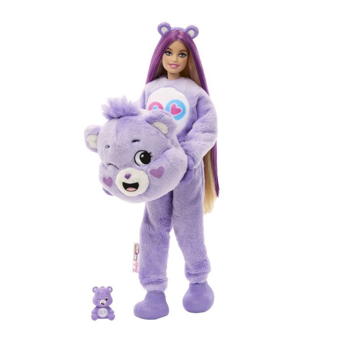 Кукла Barbie Cutie Reveal Care Bears Мишка Медвежонок Щедривка (JCN94)