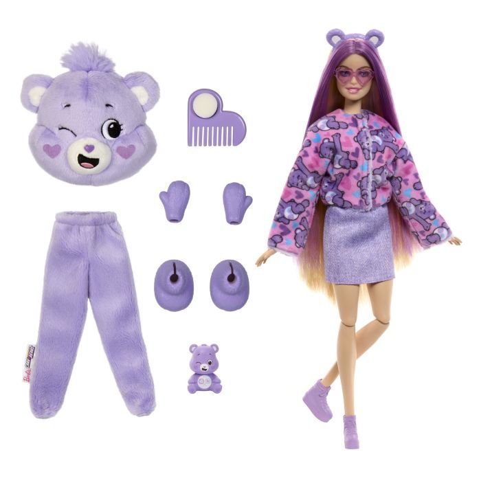 Кукла Barbie Cutie Reveal Care Bears Мишка Медвежонок Щедривка (JCN94) изображение 2