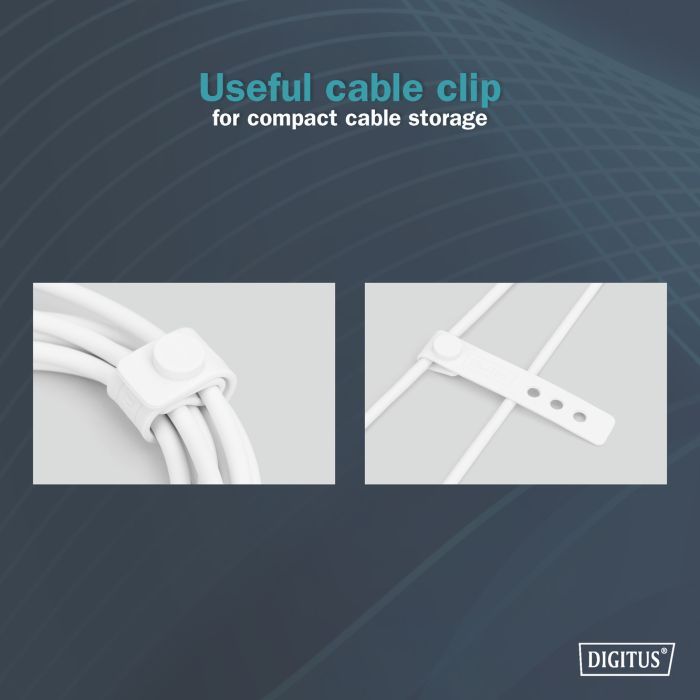 Дата кабель USB 2.0 AM to Lightning 2.0m 12W white Digitus (AK-600108-020-W) изображение 9