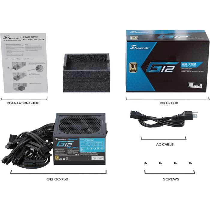 Блок живлення Seasonic 750W (SSP-750RT2) зображення 5