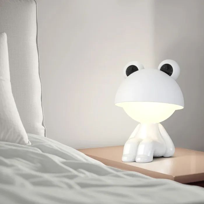 Ночник Kite Светильник LED с аккумулятором Cute Froggy, розовый (K25-316-3-2) изображение 5