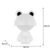 Ночник Kite Светильник LED с аккумулятором Cute Froggy, белый (K25-316-3-1) изображение 6