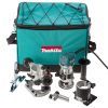 Фрезер Makita RT0702CX2 710ВТ, цанга 6 та 8мм, 10000-34000об/хв (RT0702CX2) зображення 8