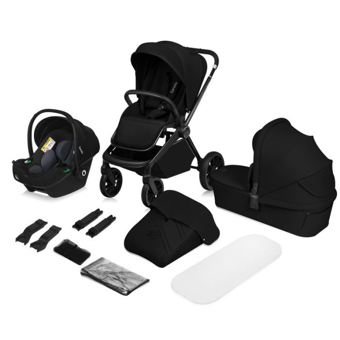 Коляска Lionelo 3 в 1 MIKA PLUS BLACK ONYX (LO-MIKA PLUS 3IN1 BLACK ONYX) изображение 12