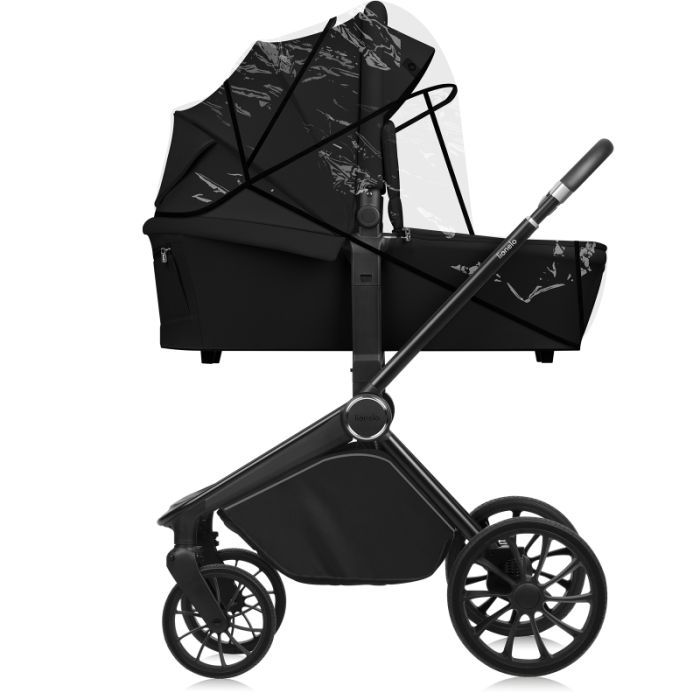 Коляска Lionelo 3 в 1 MIKA PLUS BLACK ONYX (LO-MIKA PLUS 3IN1 BLACK ONYX) изображение 8