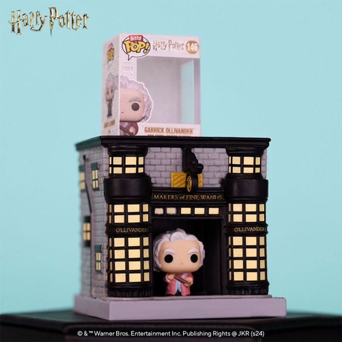 Фігурка Funko Pop набір Bitty Pop! Town серії Гаррі Поттер - Олівандер і крамниця чарівних паличок (83627) зображення 7