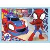 Пазл Trefl Spiderman Команда Спайда 4 in 1 (12, 15, 20, 24) элемента (5900511346114) изображение 2
