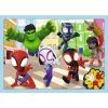 Пазл Trefl Spiderman Команда Спайда 4 in 1 (12, 15, 20, 24) элемента (5900511346114) изображение 3
