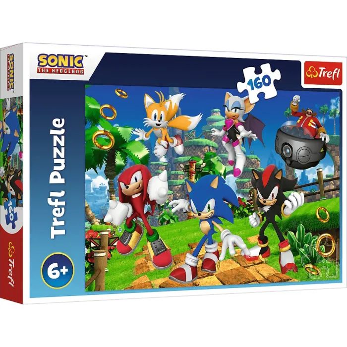 Пазл Trefl Sonic Соник и друзья 160 элементов (5900511154214)