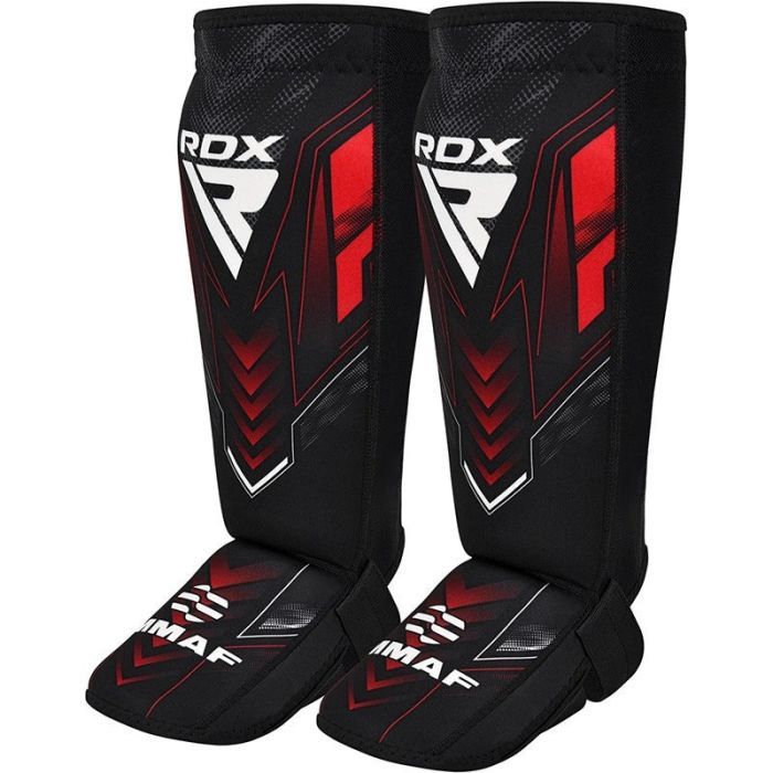 Захист гомілки і стопи RDX Neoprene Shin Instep IMMAF-1-Red L (SGN-IMF-1R-L)