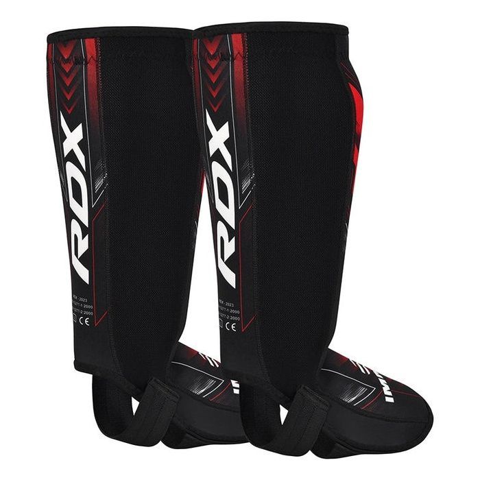 Захист гомілки і стопи RDX Neoprene Shin Instep IMMAF-1-Red L (SGN-IMF-1R-L) зображення 4