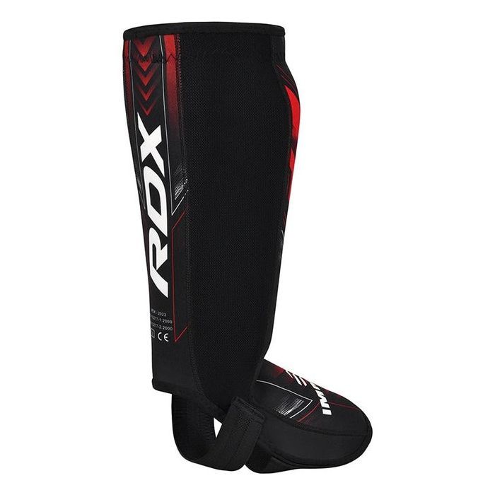 Захист гомілки і стопи RDX Neoprene Shin Instep IMMAF-1-Red L (SGN-IMF-1R-L) зображення 5