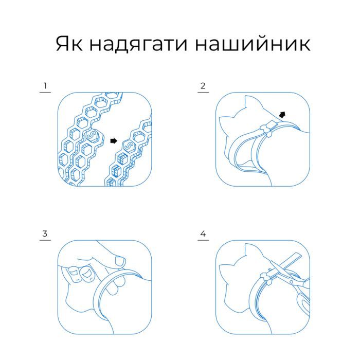 Ошейник для животных Superium Блокер противопаразитарный для кошек и собак 35 см (9108) изображение 4