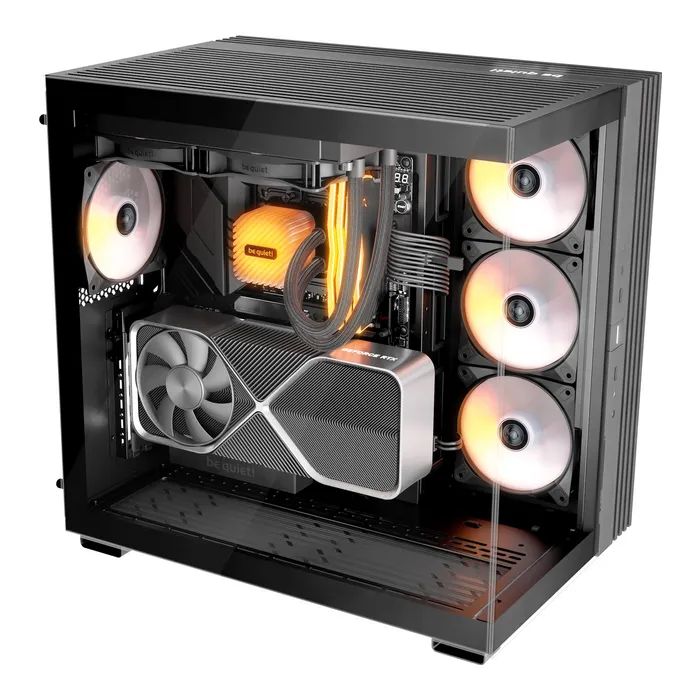 Кулер для корпуса Be quiet! Light Wings LX 120mm PWM Reverse чорний (BL132) изображение 4