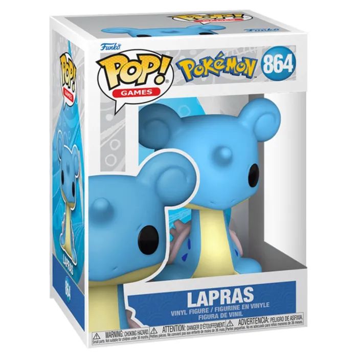 Фігурка Funko Pop cерії Покемон - Лапрас (74227) зображення 4