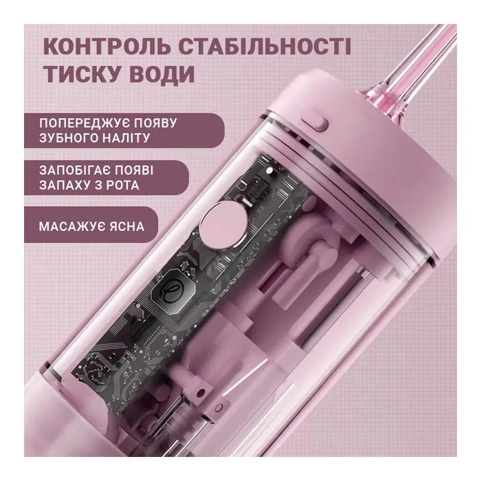 Ирригатор Xiaomi Mint3 Pink изображение 4