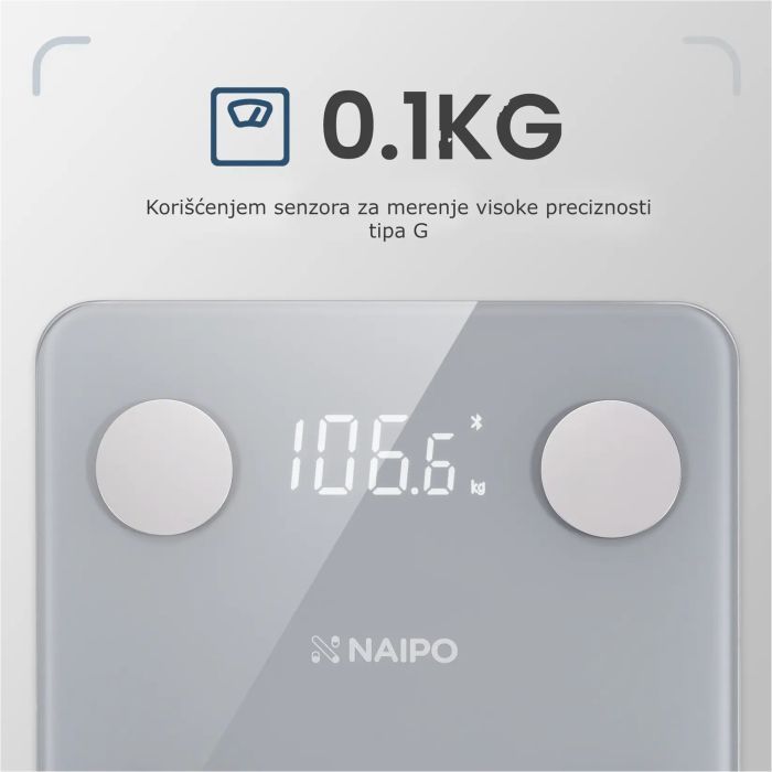 Весы напольные NAIPO NP-BS01 изображение 3