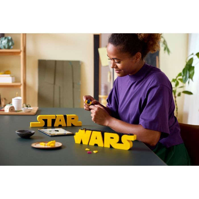 Конструктор LEGO Star Wars Логотип з кубиків Зоряні війни (75407) зображення 7