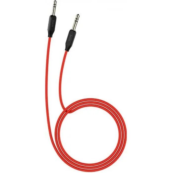 Кабель мультимедийный 3.5mm M to 3.5mm M 1.0m UPA11 Black HOCO (6957531079293) изображение 2