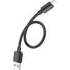 Дата кабель USB 2.0 AM to Lightning 0.25m Hyper X96 black HOCO (6942007609388) изображение 3